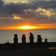 2013 Chile Easter Island  Moai Handstand